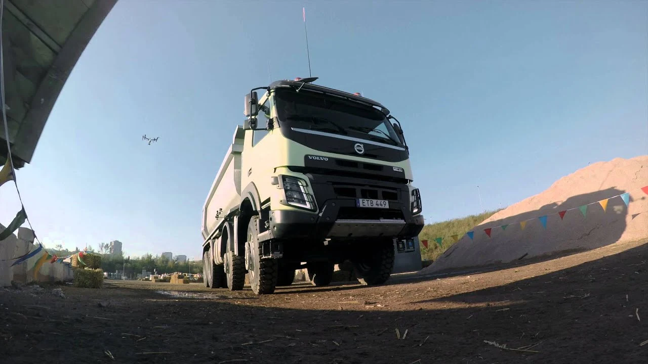 Volvo Trucks - Heavy crate crashes into truck